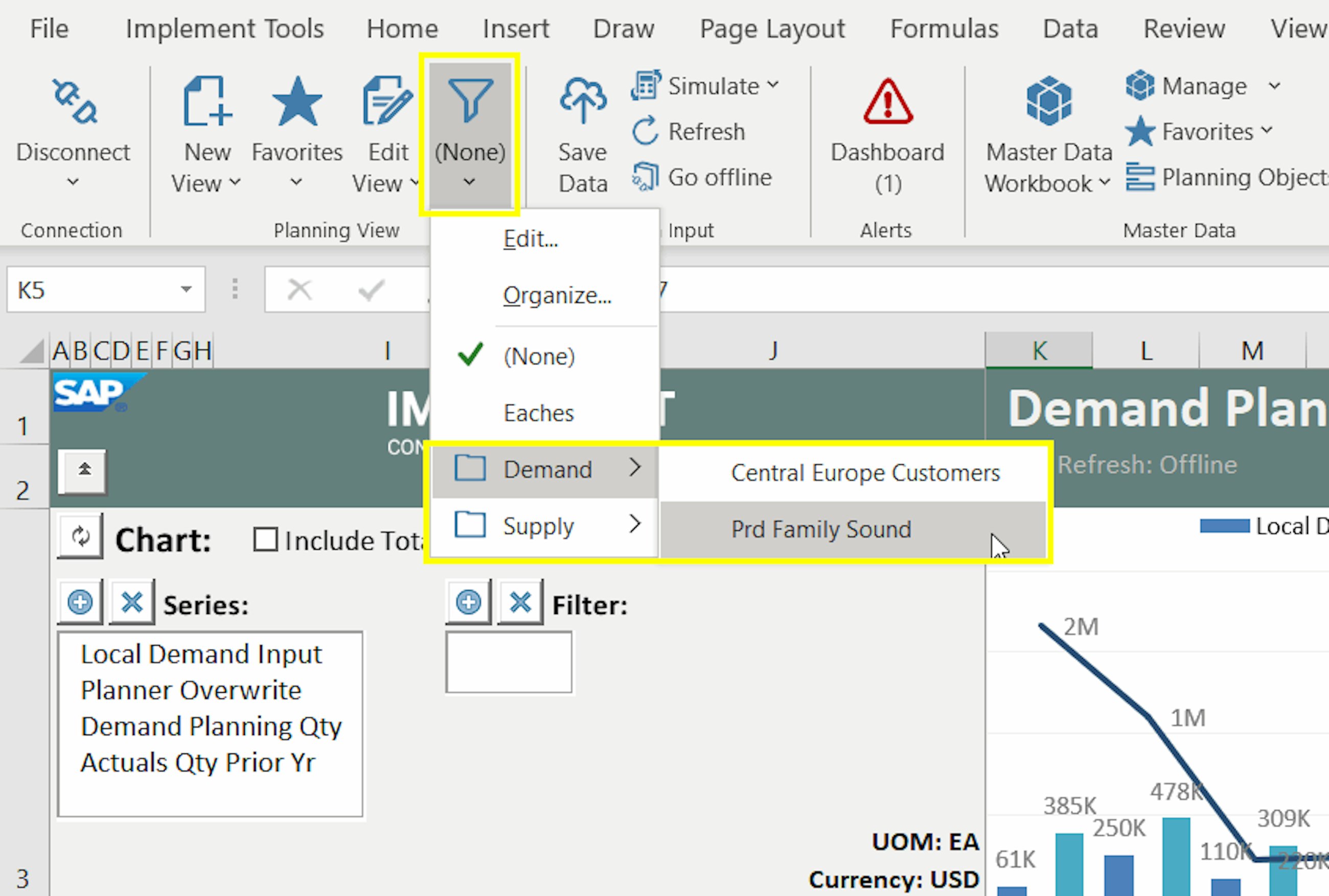 Filter folders attibute